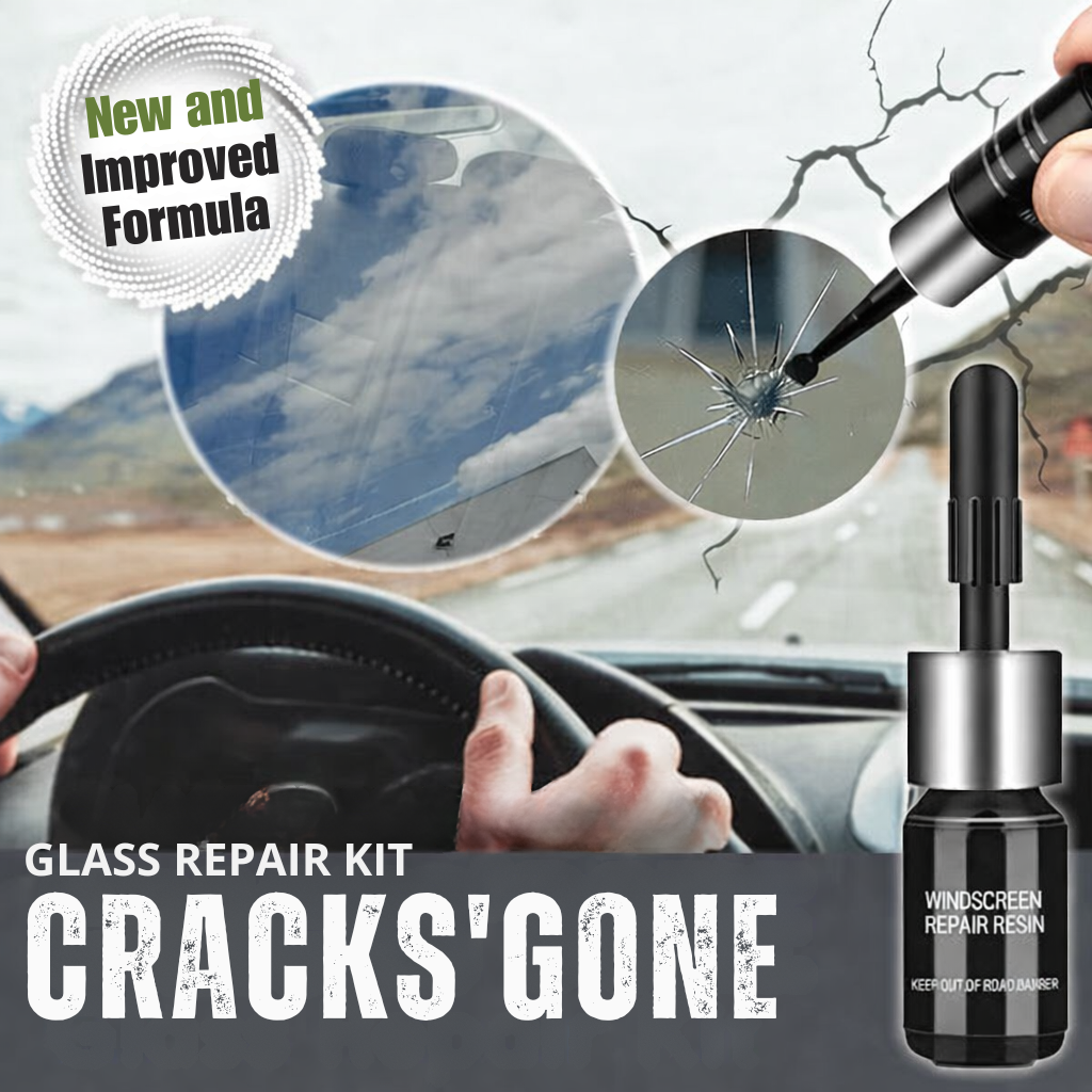 Glass Repair | Windshield Repair Kit | Seal Nearly Invisibly | GlassGuard