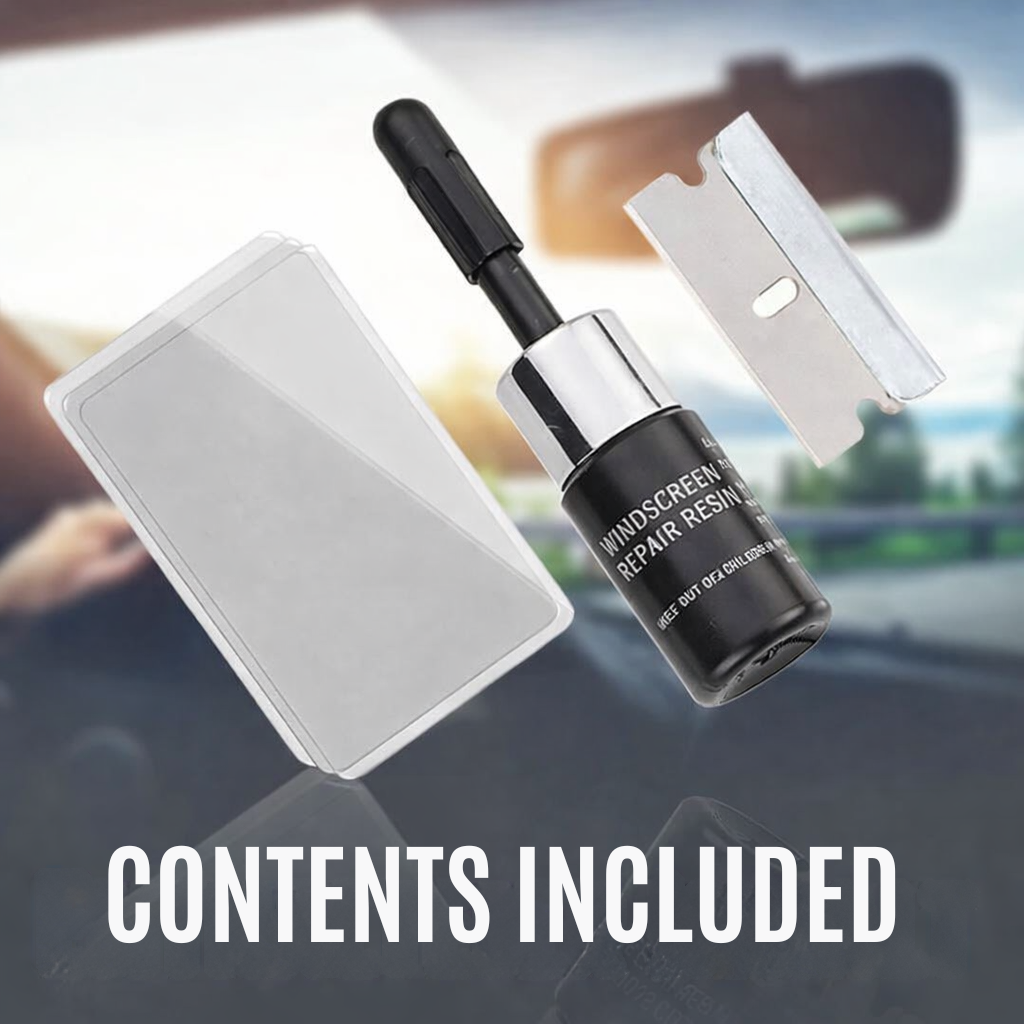 Glass Repair | Windshield Repair Kit | Seal Nearly Invisibly | GlassGuard
