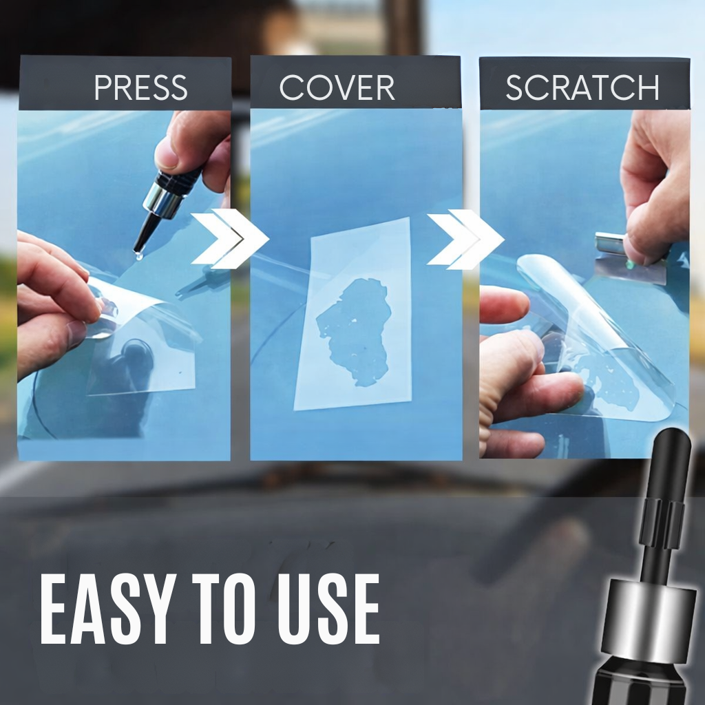 Glass Repair | Windshield Repair Kit | Seal Nearly Invisibly | GlassGuard