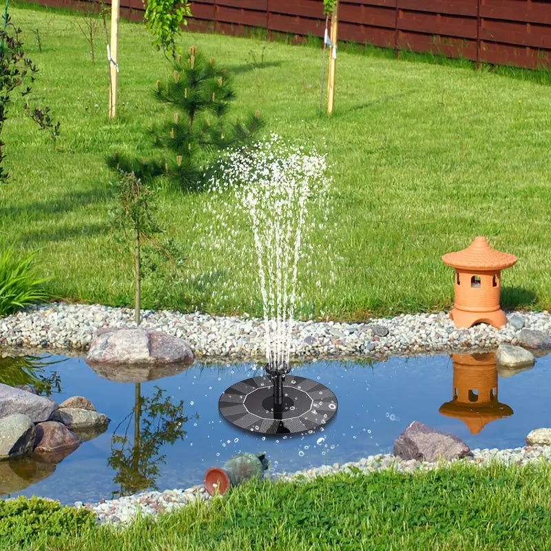 GlideSplash | Modern & Luxurious Solar-Powered Floating Fountain
