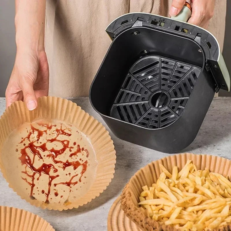 Globetrek° Air Fryer Liner: Air Fryer Disposable Paper Insert