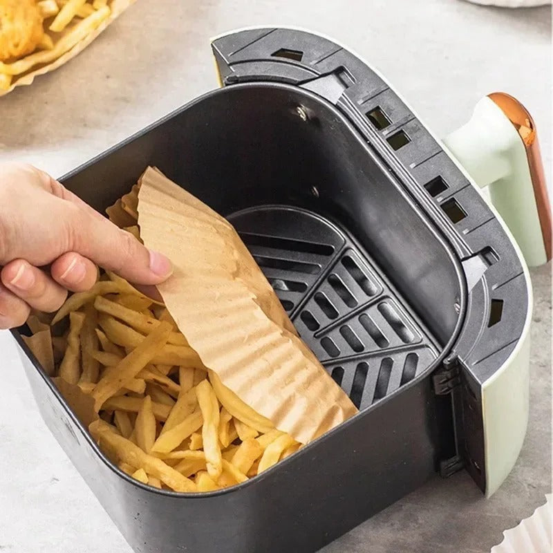 Globetrek° Air Fryer Liner: Air Fryer Disposable Paper Insert
