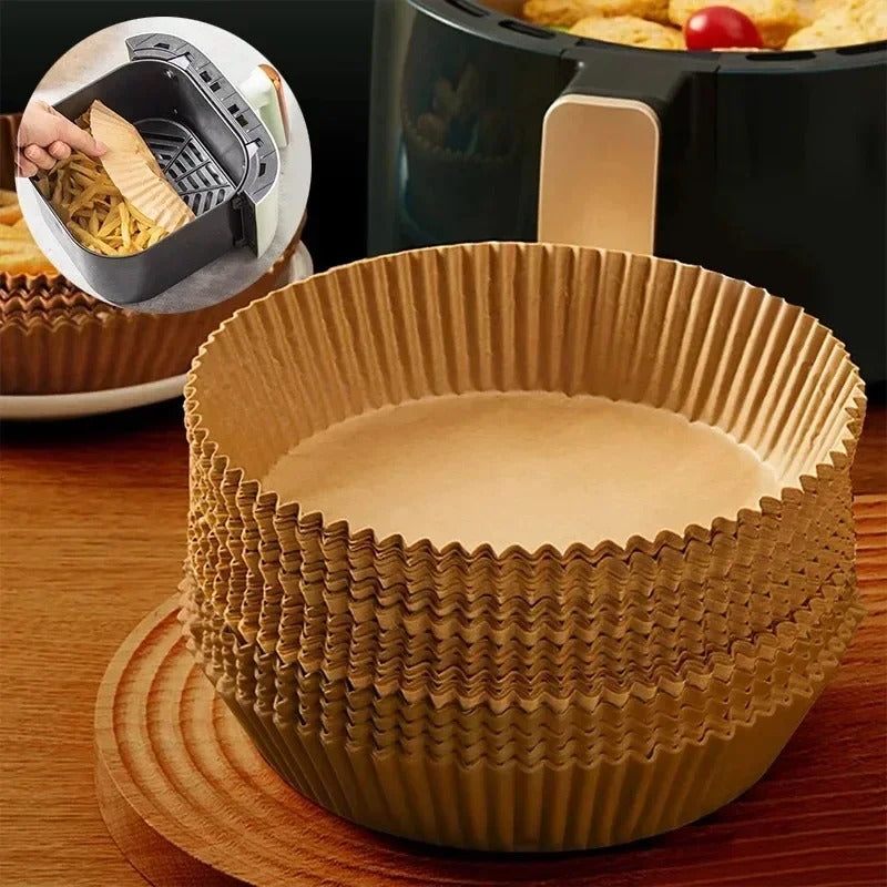 Globetrek° Air Fryer Liner: Air Fryer Disposable Paper Insert