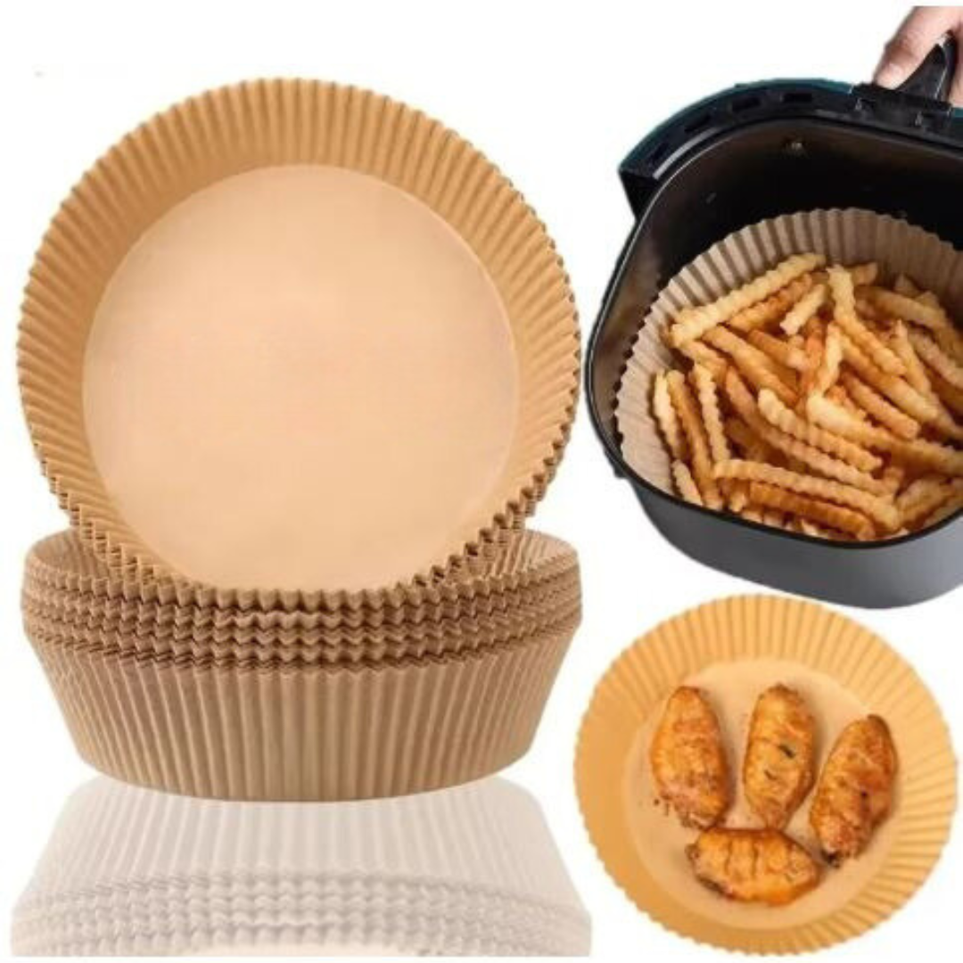 Globetrek° Air Fryer Liner: Air Fryer Disposable Paper Insert