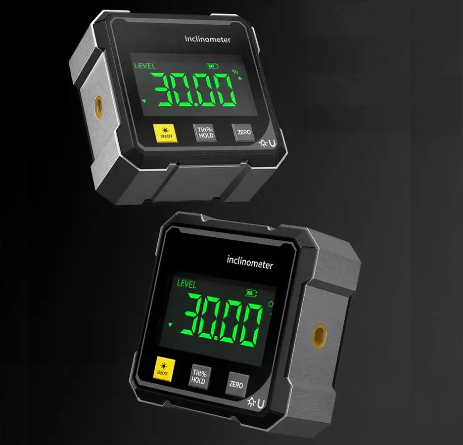 Globetrek° Digital Inclinometer: Digital Magnetic Side Laser Level