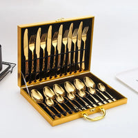 Gold Cutlery Set