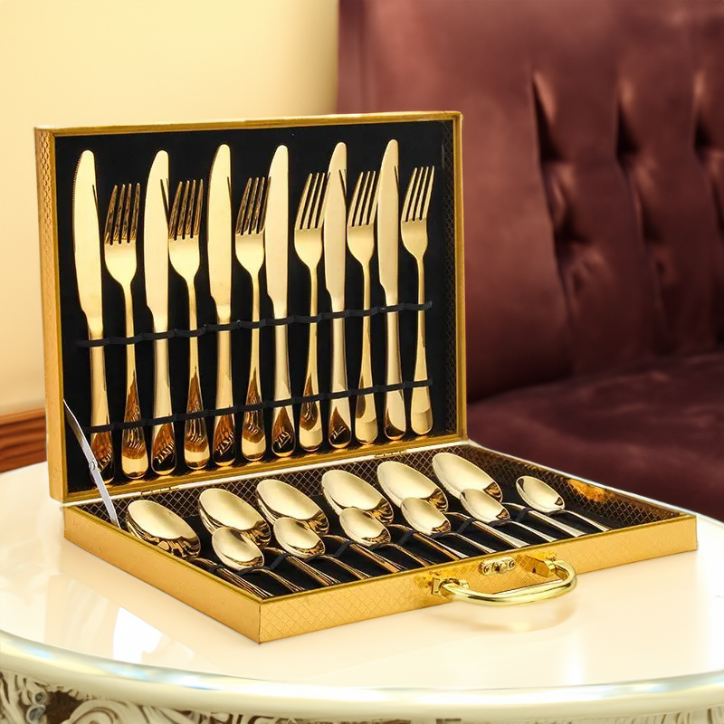 Gold Cutlery Set