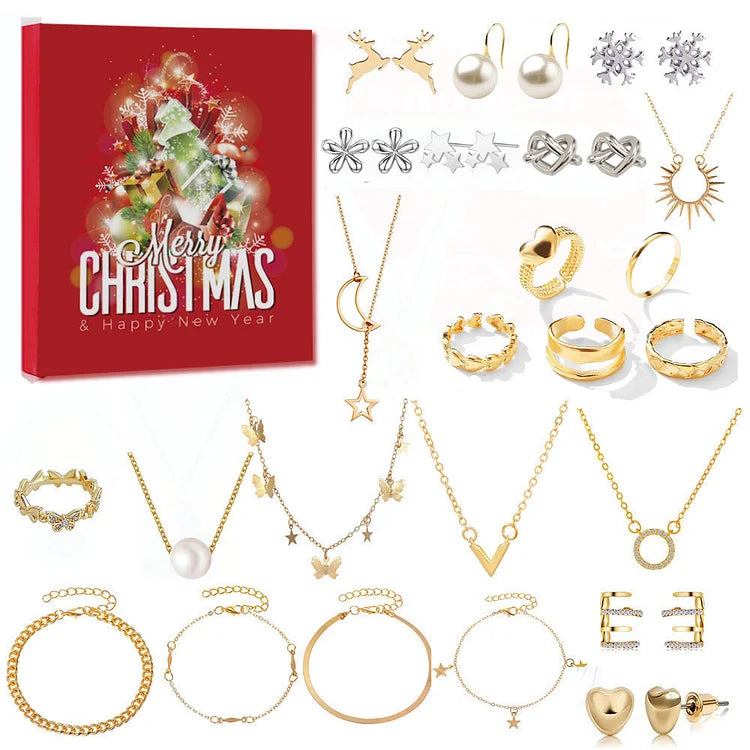 Gold/Silver Jewellery Advent Calendar – Livia