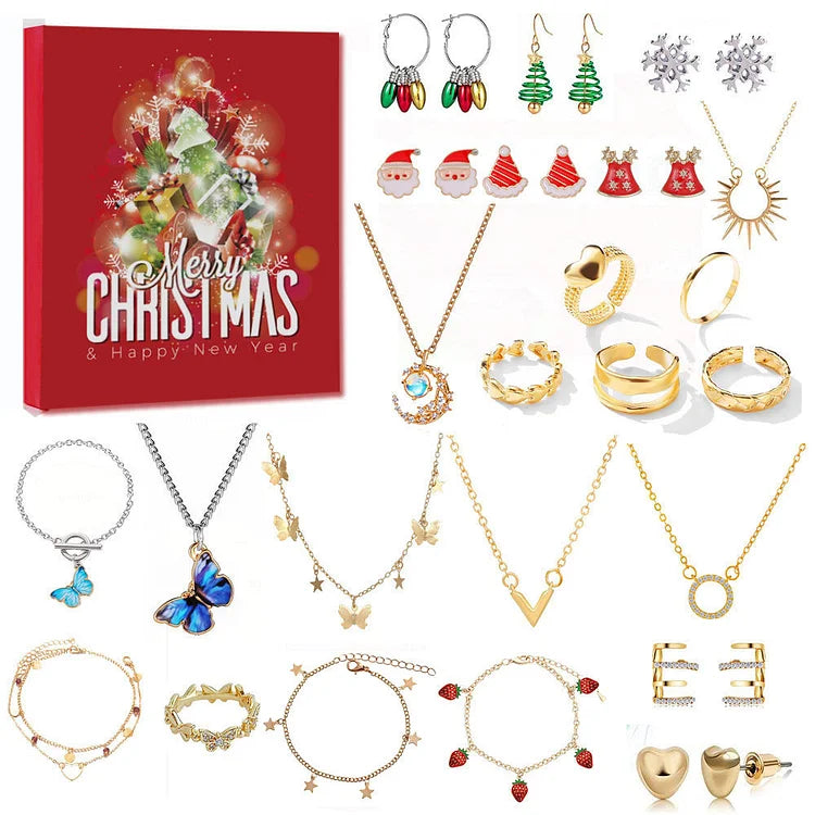 Gold/Silver Jewellery Advent Calendar – Livia
