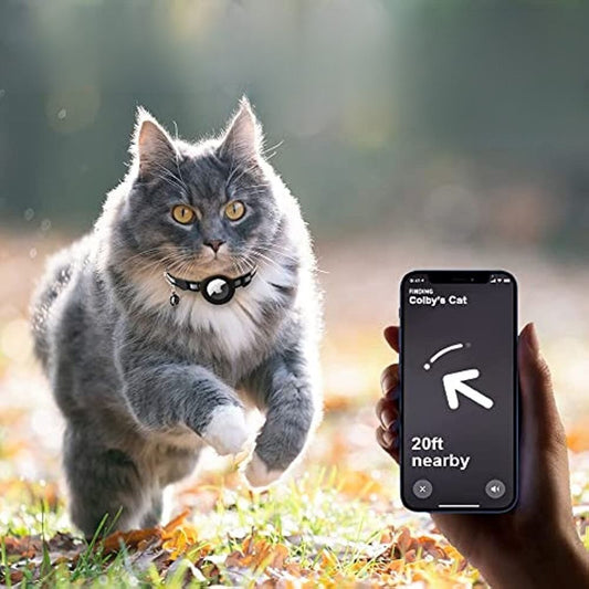 GPS Collar for Cats - Reflective Safety and Comfort