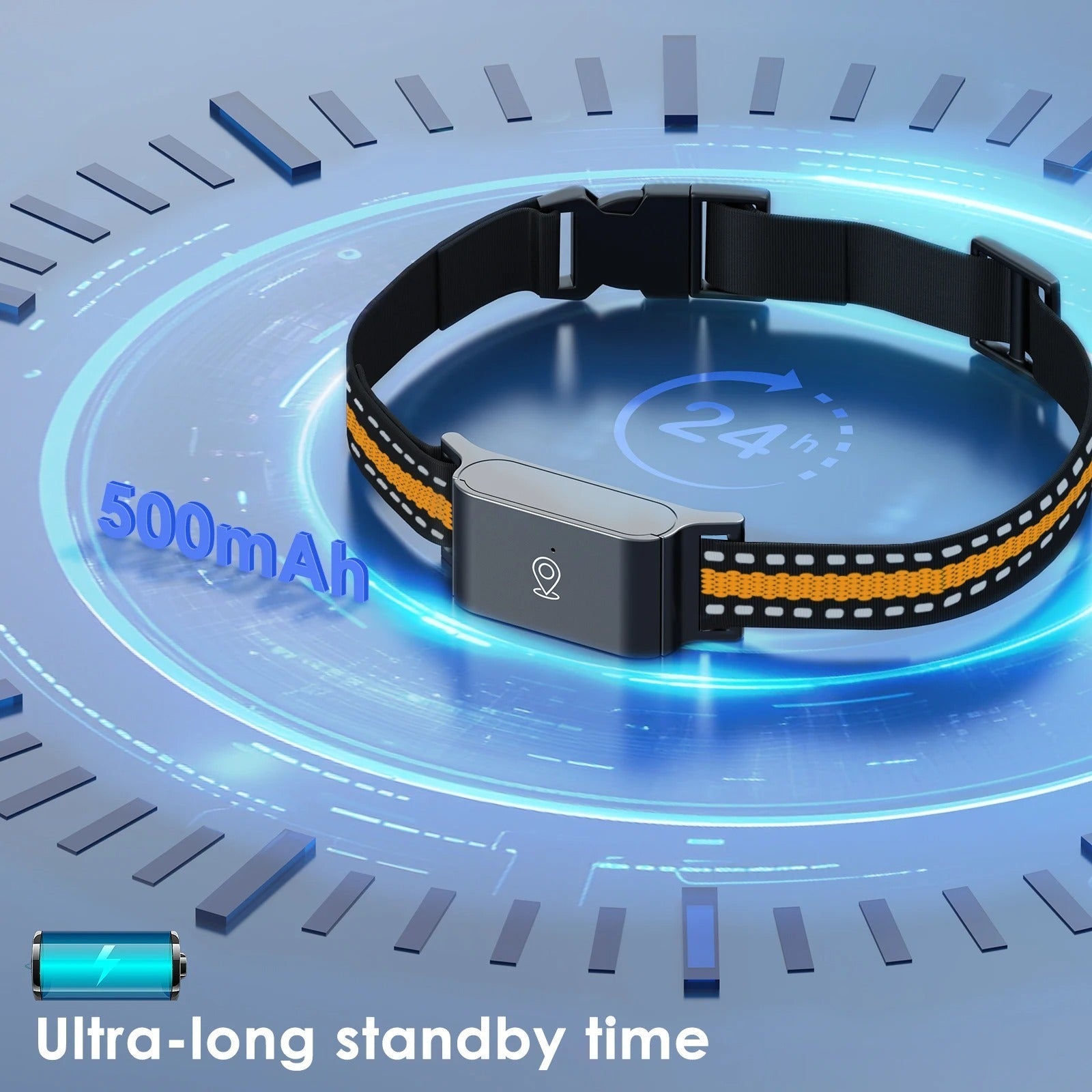 GPS Collar for Dogs and Cats - Unlimited Range, Accurate Tracking