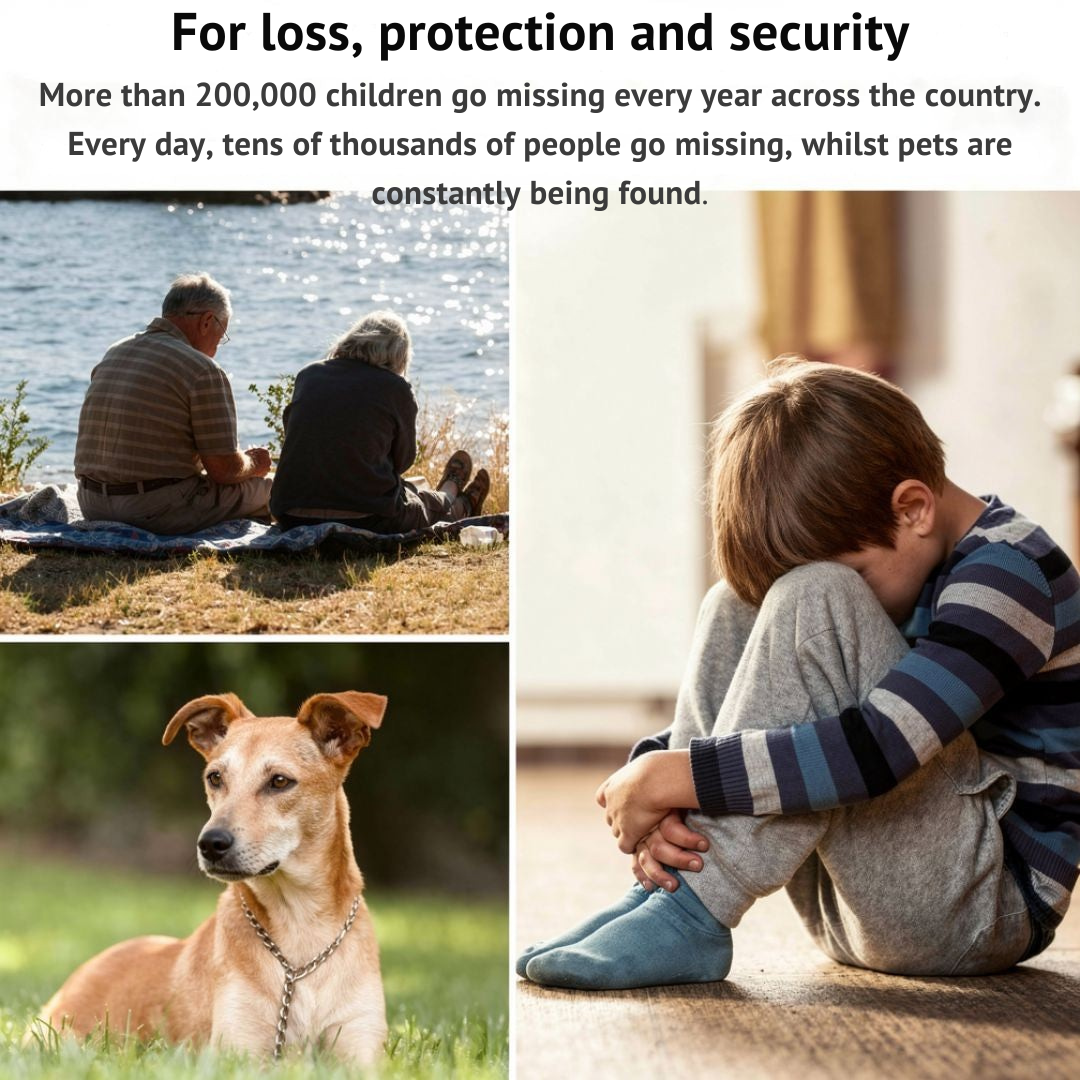 GPS Tracker | Mini GPS Tracker without Subscription | Real-Time Tracking | Magnetic & Discreet | Locaro