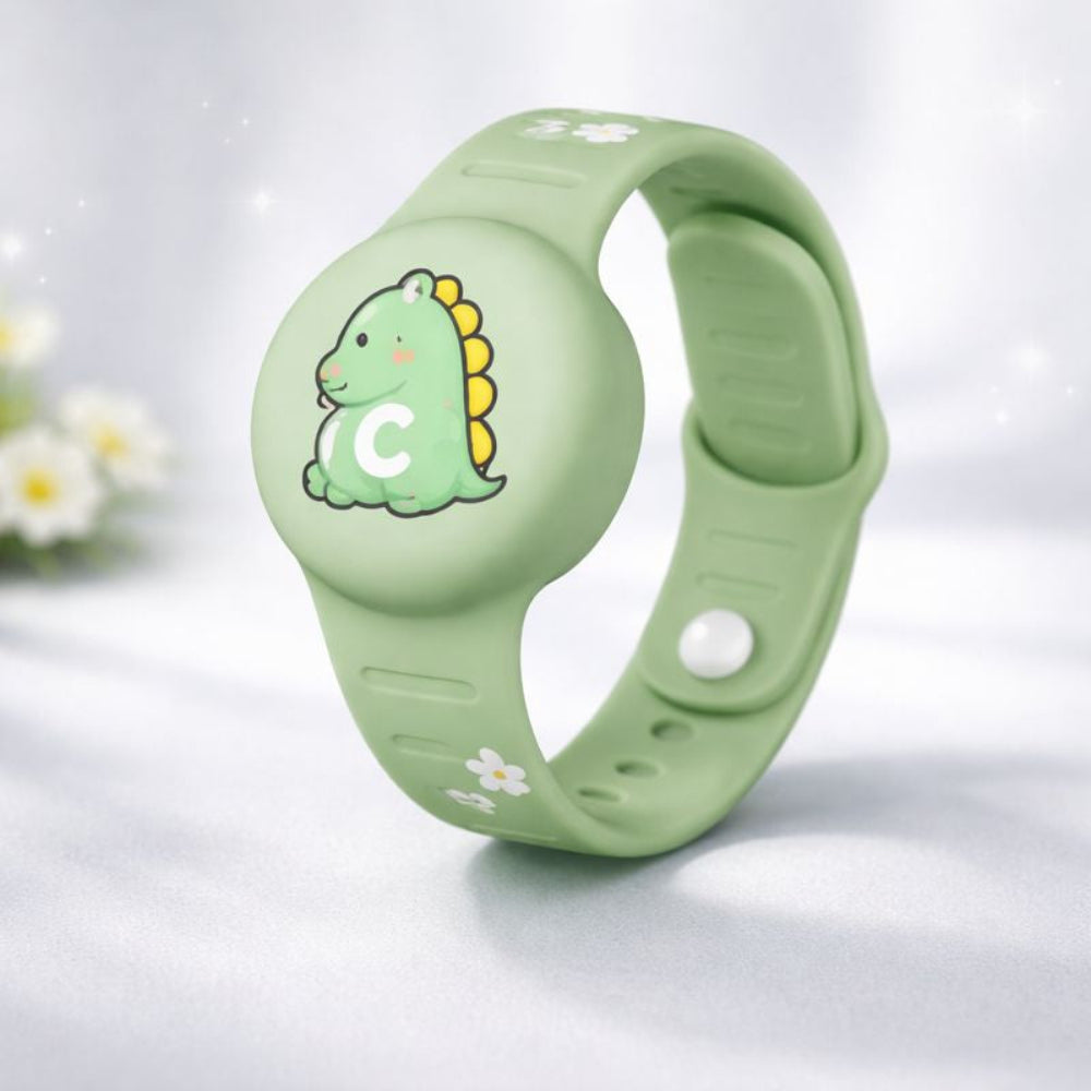 GPS Wristband for Kids for Location Tracking + Adjustable Silicone Strap + Child-Friendly Design