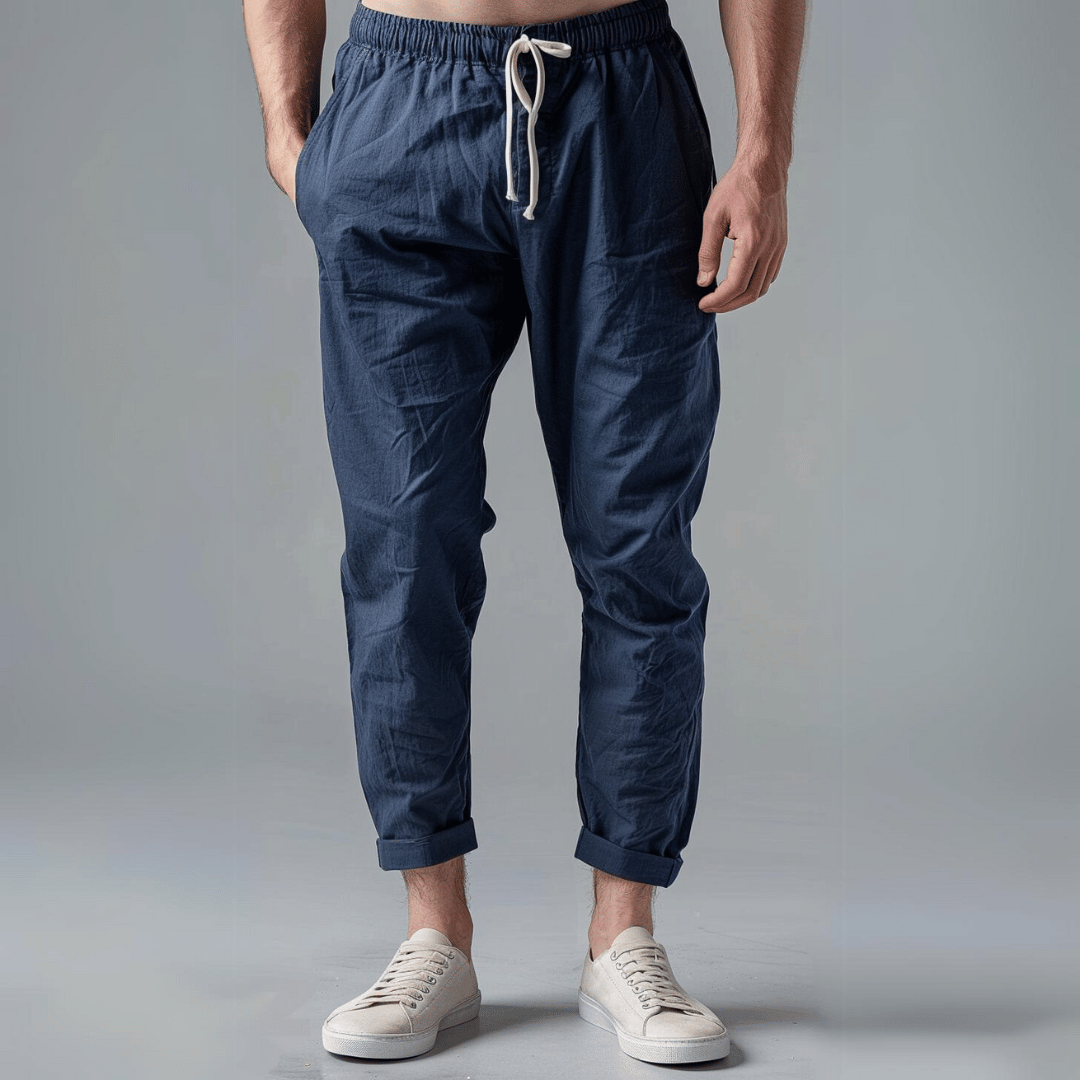 Image of Graham | Men's Cropped Drawstring Pants