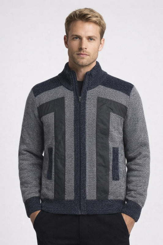 Image of Graham | Men's Zip-Up Cardigan
