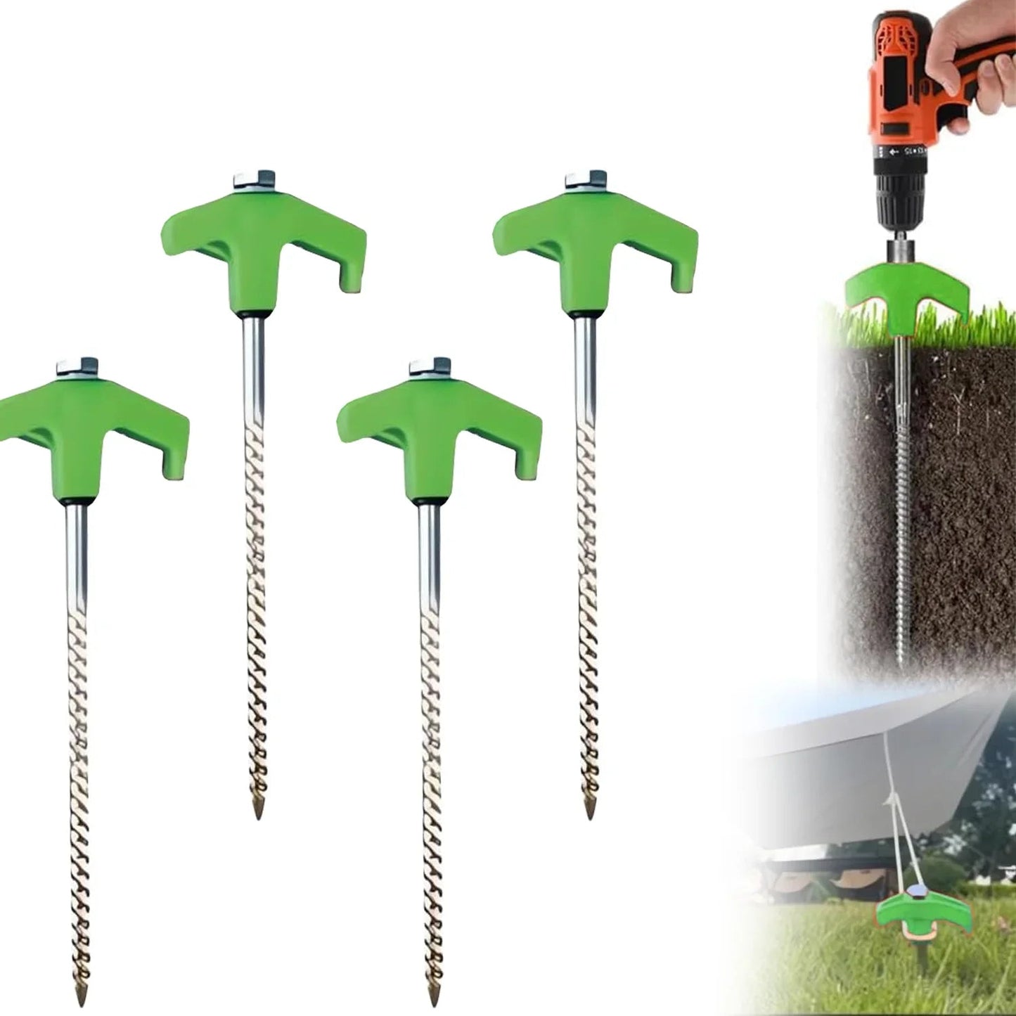GroundDog QuickStake | Tent Stakes