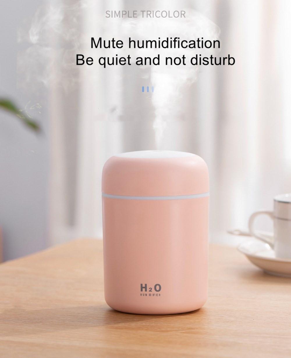 H2O Humidifier with LED Light (Available in Multiple Colors)