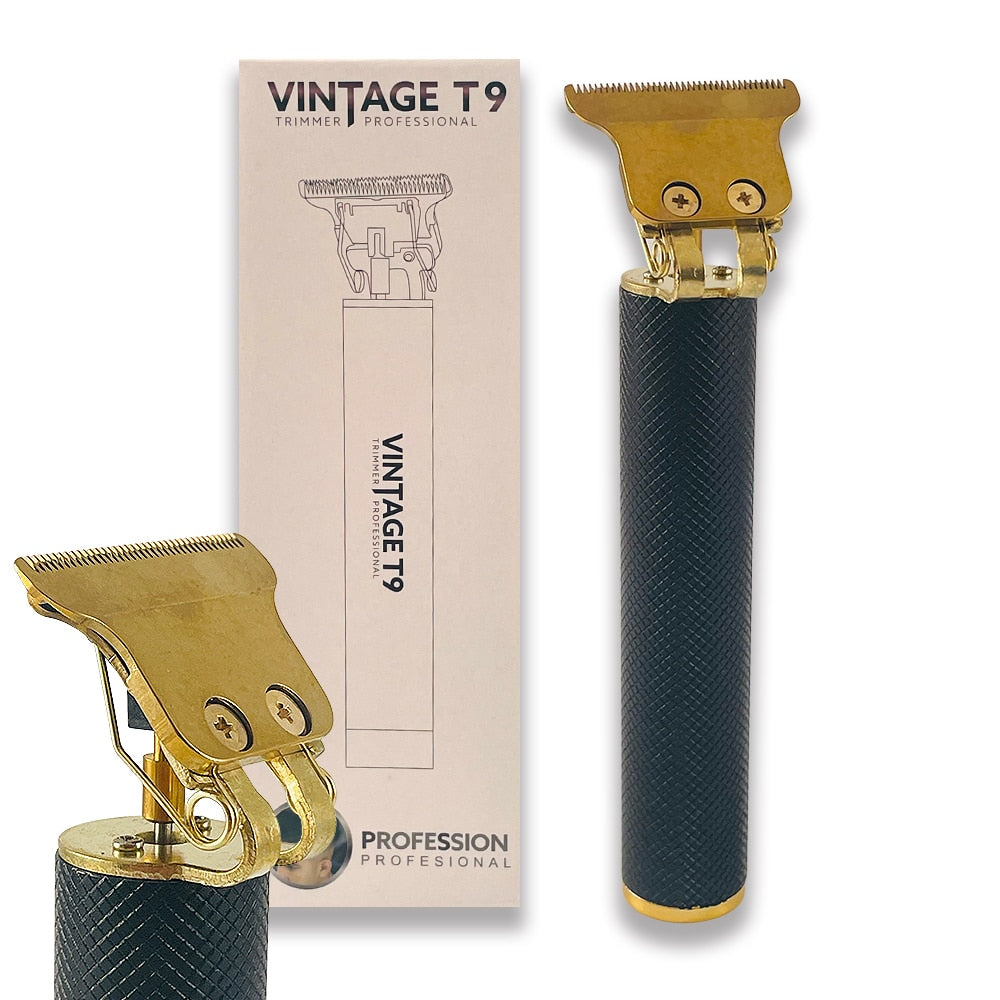 Hair and Beard Trimmer Vintage T9 Gold