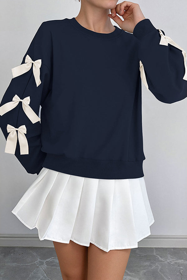 Image of Hallie | Women's Long Sleeve Crewneck Sweater