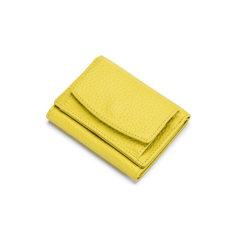 Handcrafted RFID Wallet Made of Soft Leather