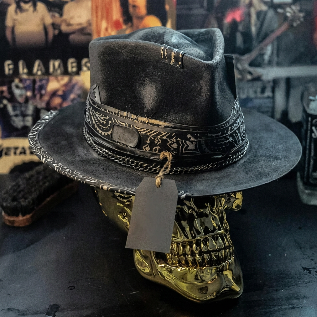 Handcrafted Skull Hat | Fashionable