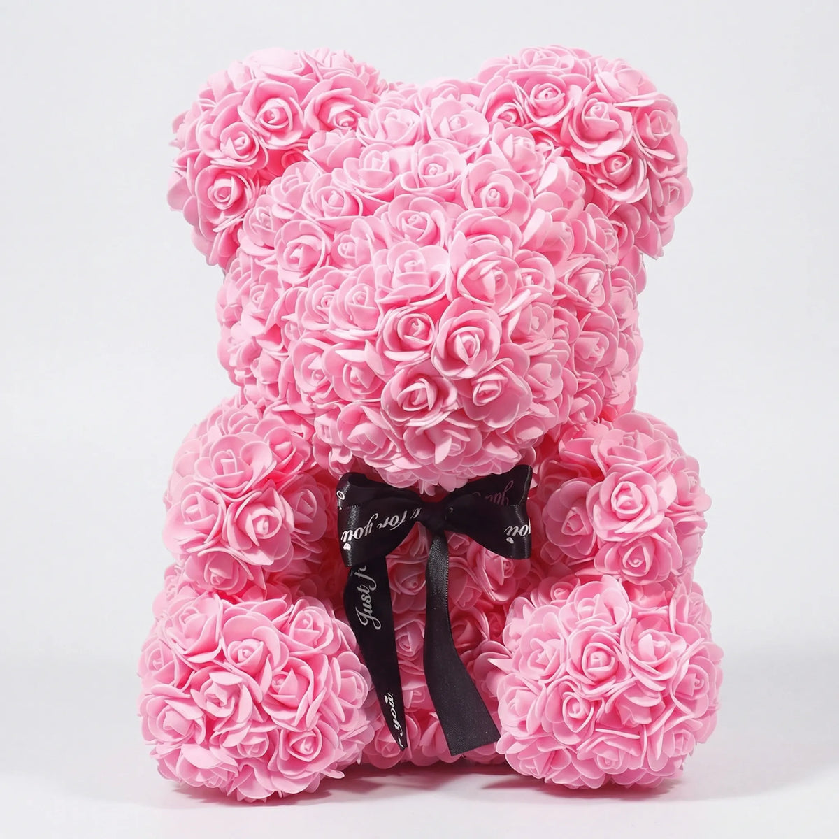Handmade Artificial Rose Bear