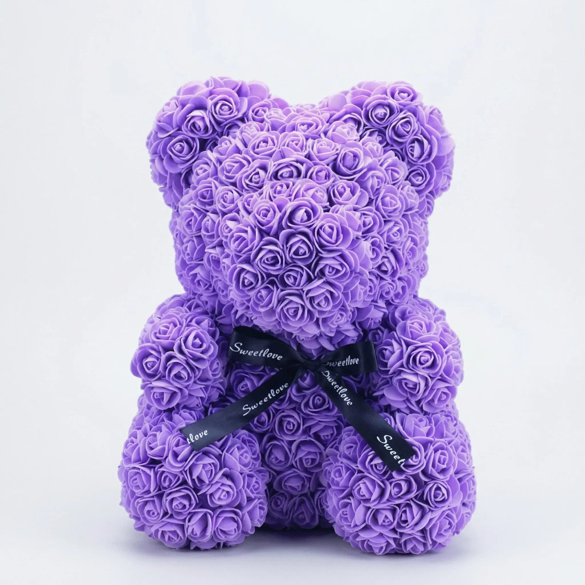 Handmade Artificial Rose Bear