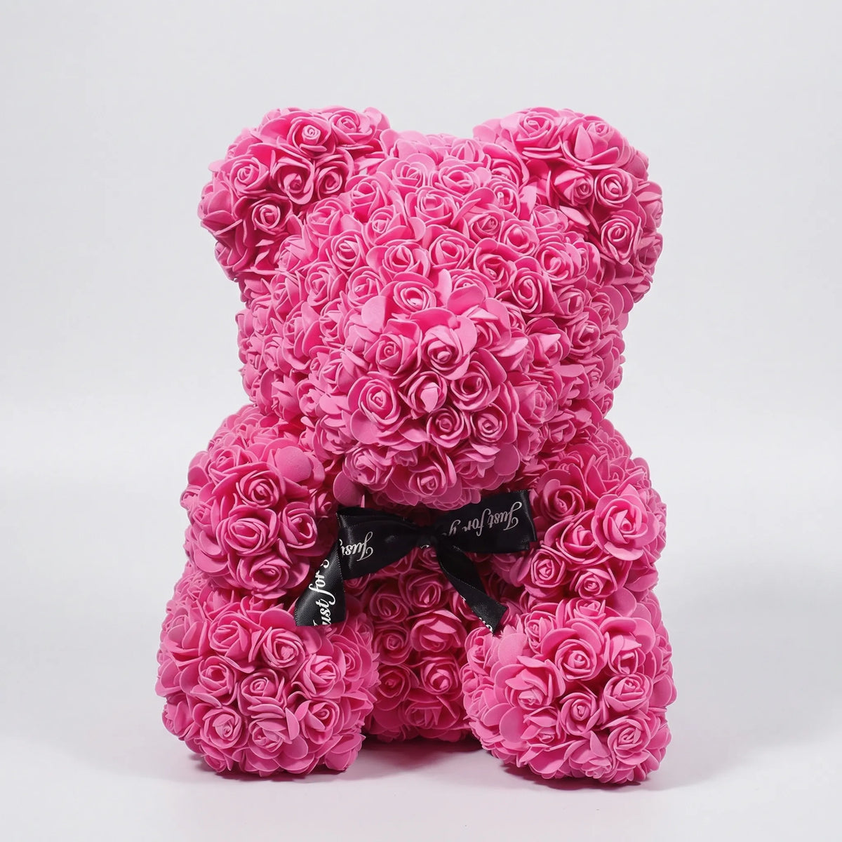 Handmade Artificial Rose Bear