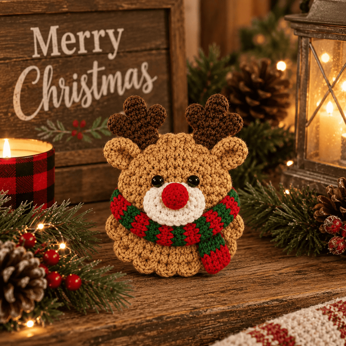 Handmade Crochet Christmas Ornaments