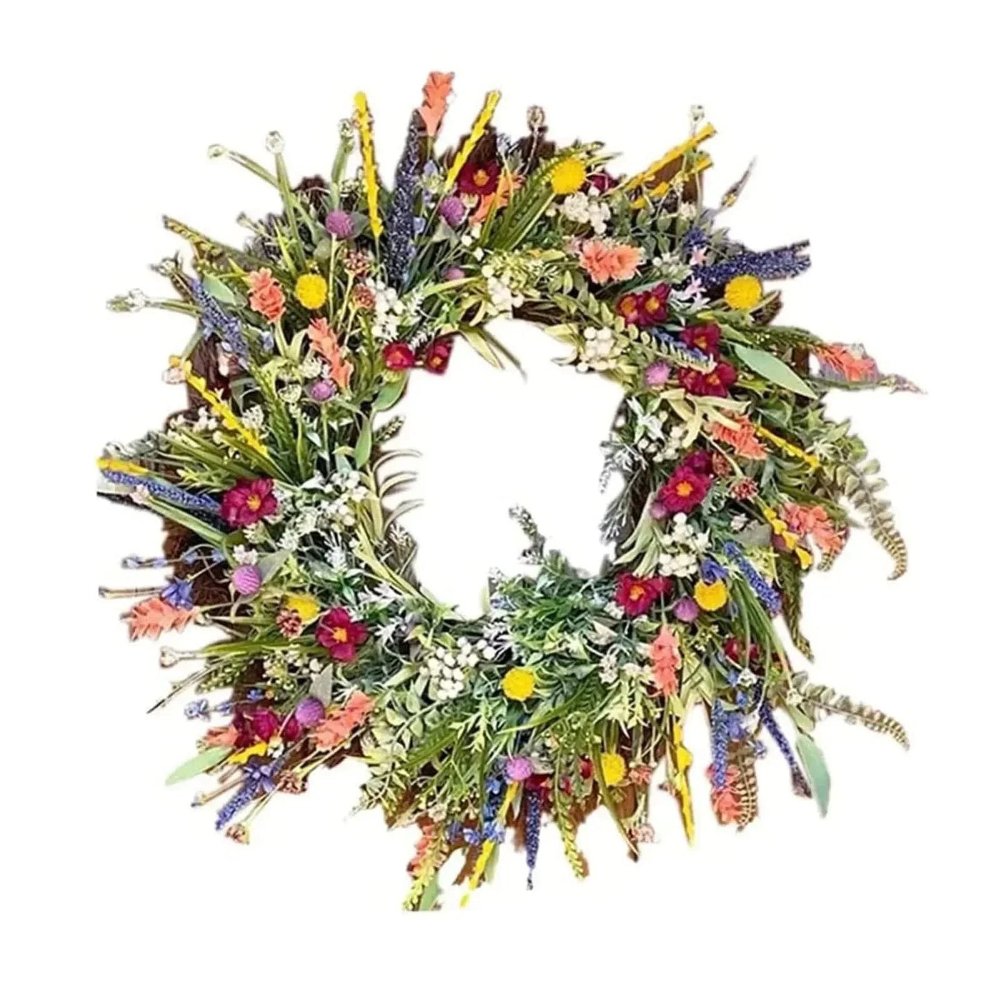 Handmade Floral Wreath for Doors - Indoor & Outdoor
