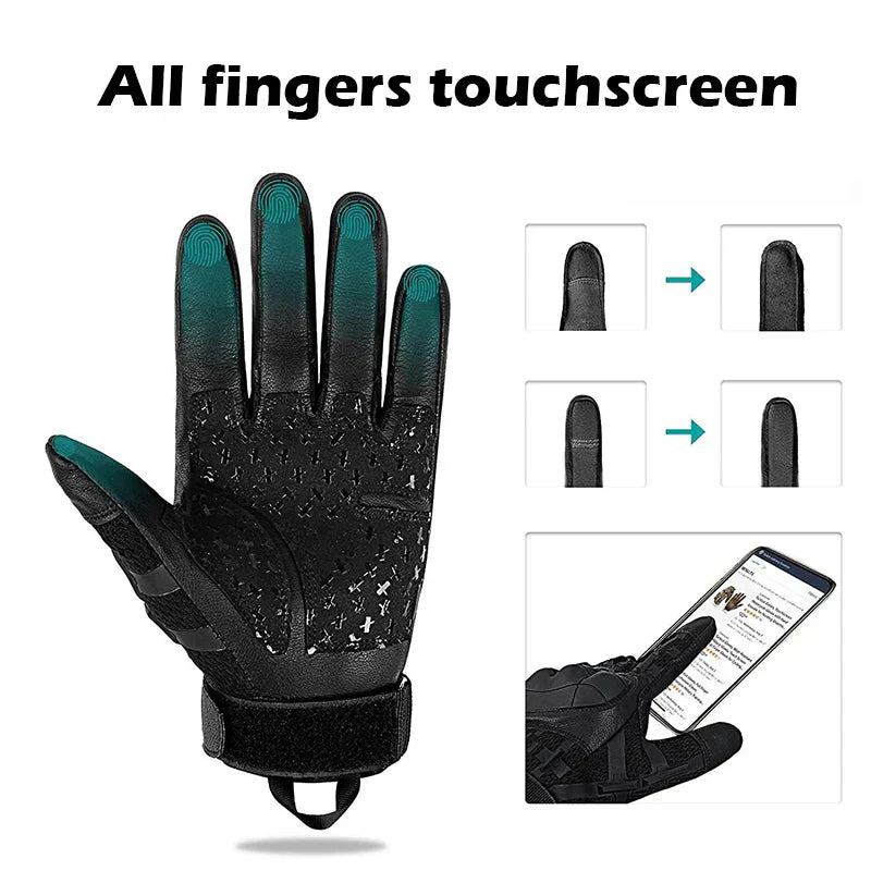 Hard Knuckle Tactical Gloves for Outdoor Activities