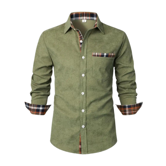 Image of Harold | Men's Long Sleeve Button-Down Shirt