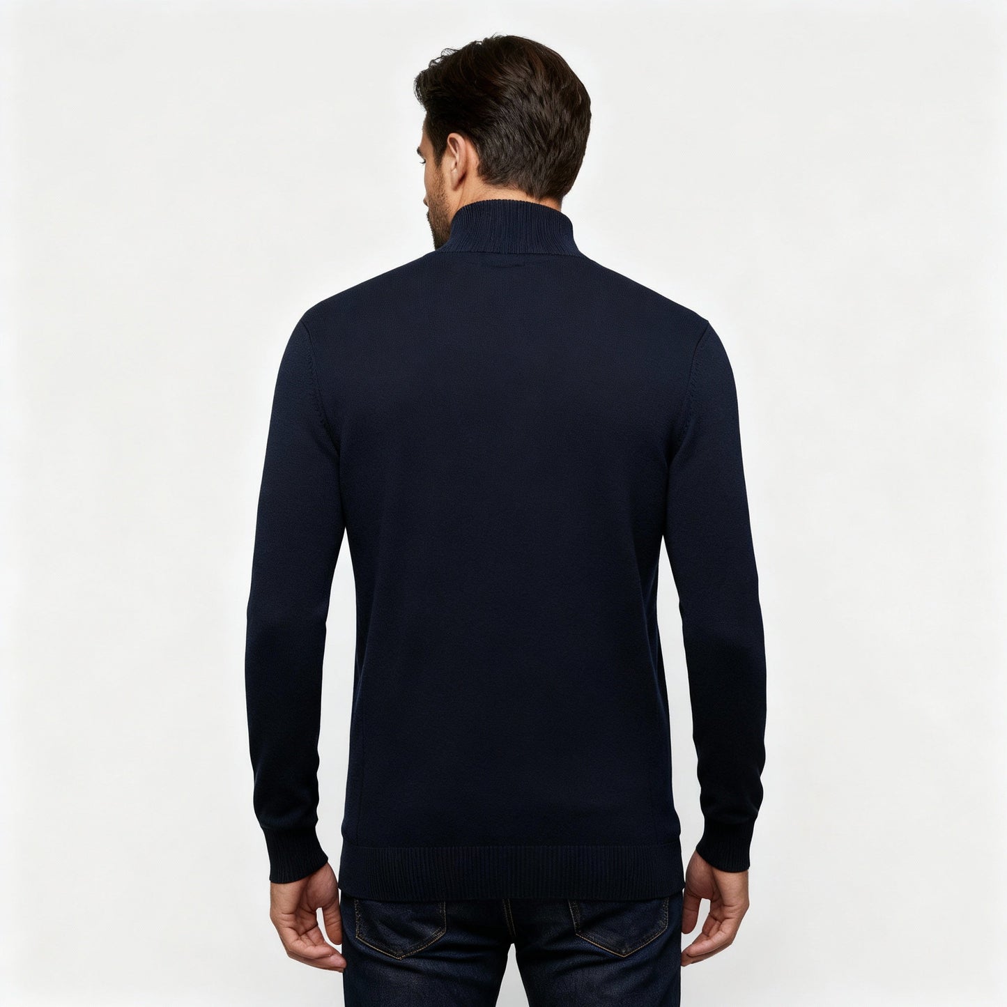 Image of Harold | Men's Slim-Fit Turtleneck Sweater