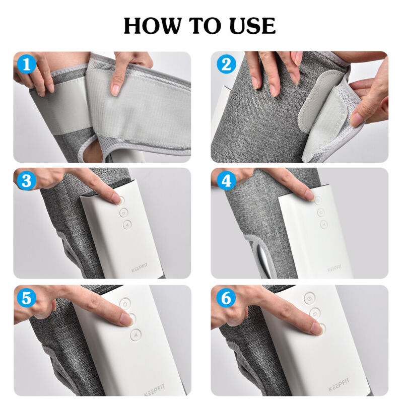 Heated Leg Massager for Ultimate Relaxation