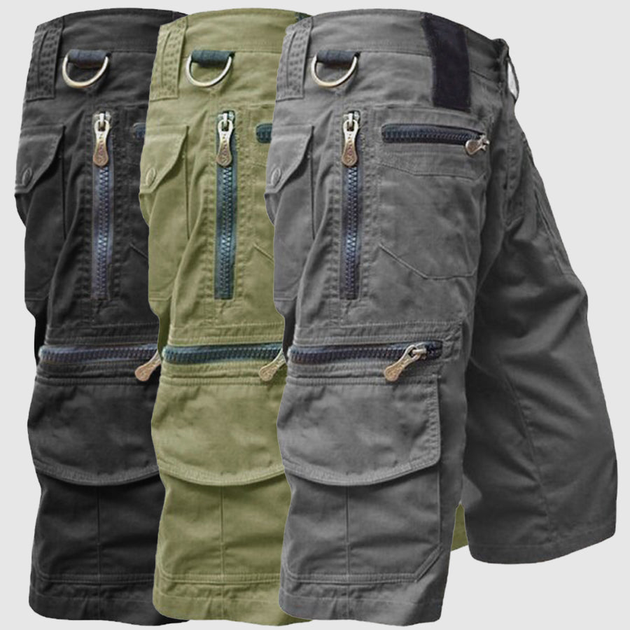 Image of Henry | Men's Multi-Pocket Cargo Shorts