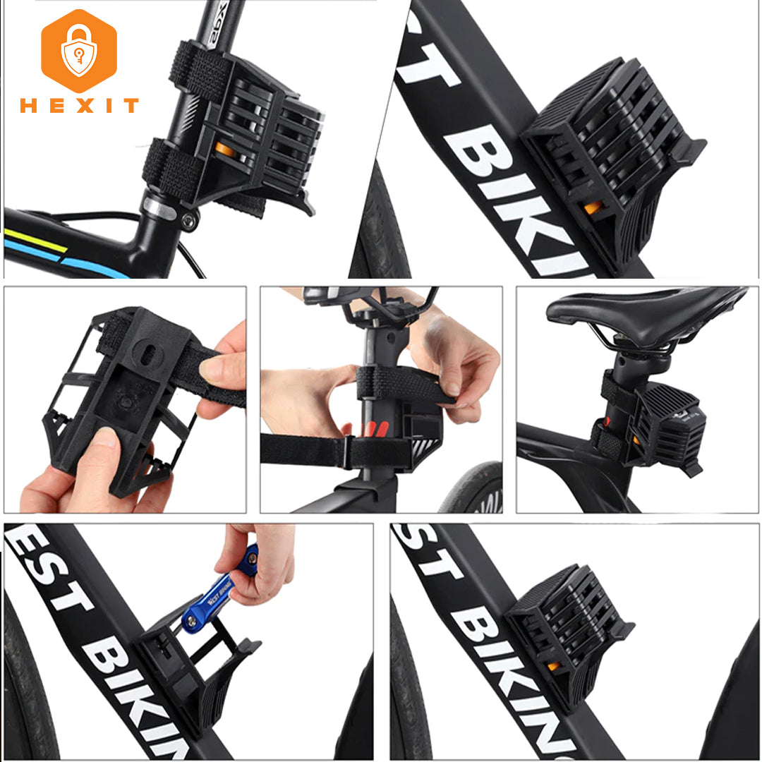 HEXIT™ Foldable Bike Lock | Safe, Compact & Lightweight