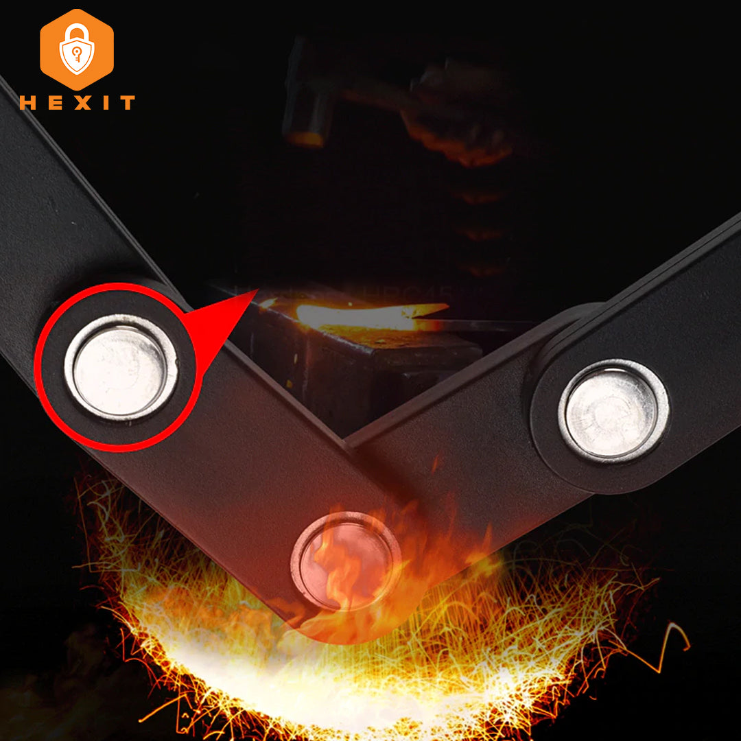 HEXIT™ Foldable Bike Lock | Safe, Compact & Lightweight