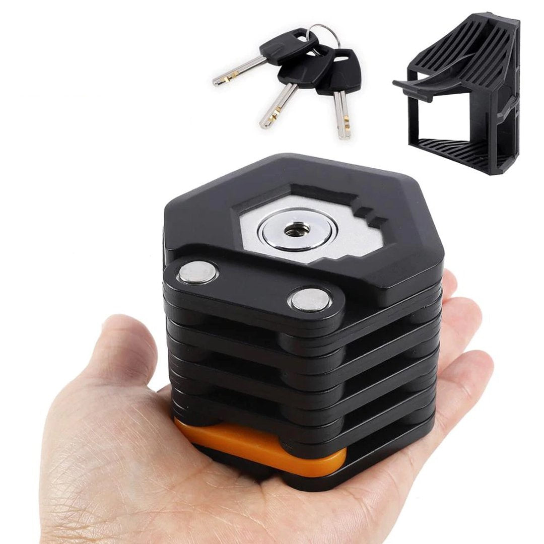 HEXIT™ Foldable Bike Lock | Safe, Compact & Lightweight