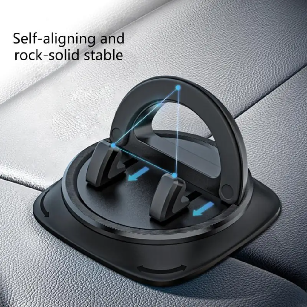 Holder360° MobileHolder: Non-Slip Dashboard Mobile Holder with 360° Rotation
