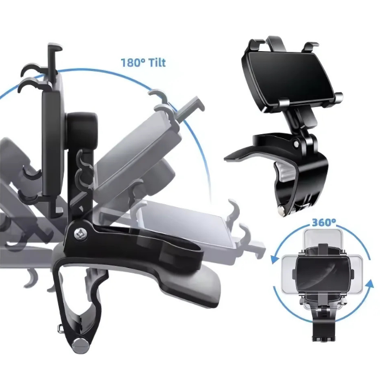 Holder360° PhoneGrip: Rotating Phone Stand with Strong Compact Grip