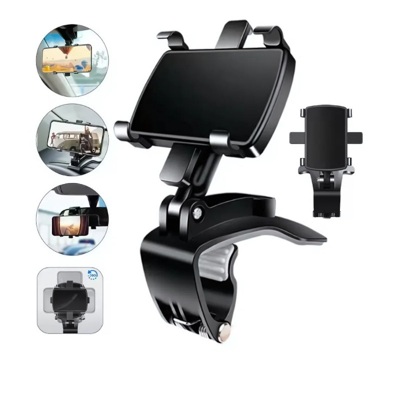 Holder360° PhoneGrip: Rotating Phone Stand with Strong Compact Grip