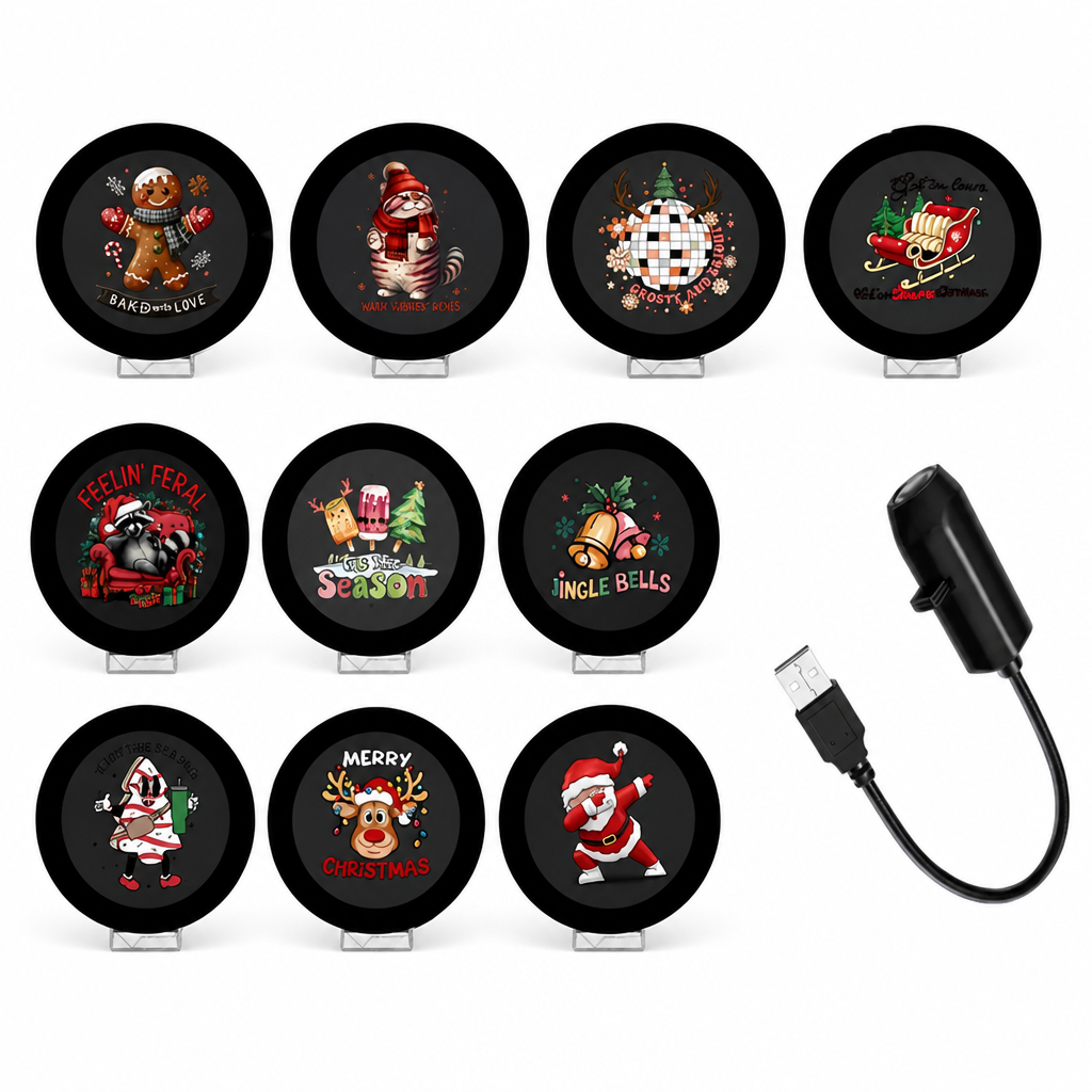 Holiday Light Projector - Instant Festive Scenes for Every Room