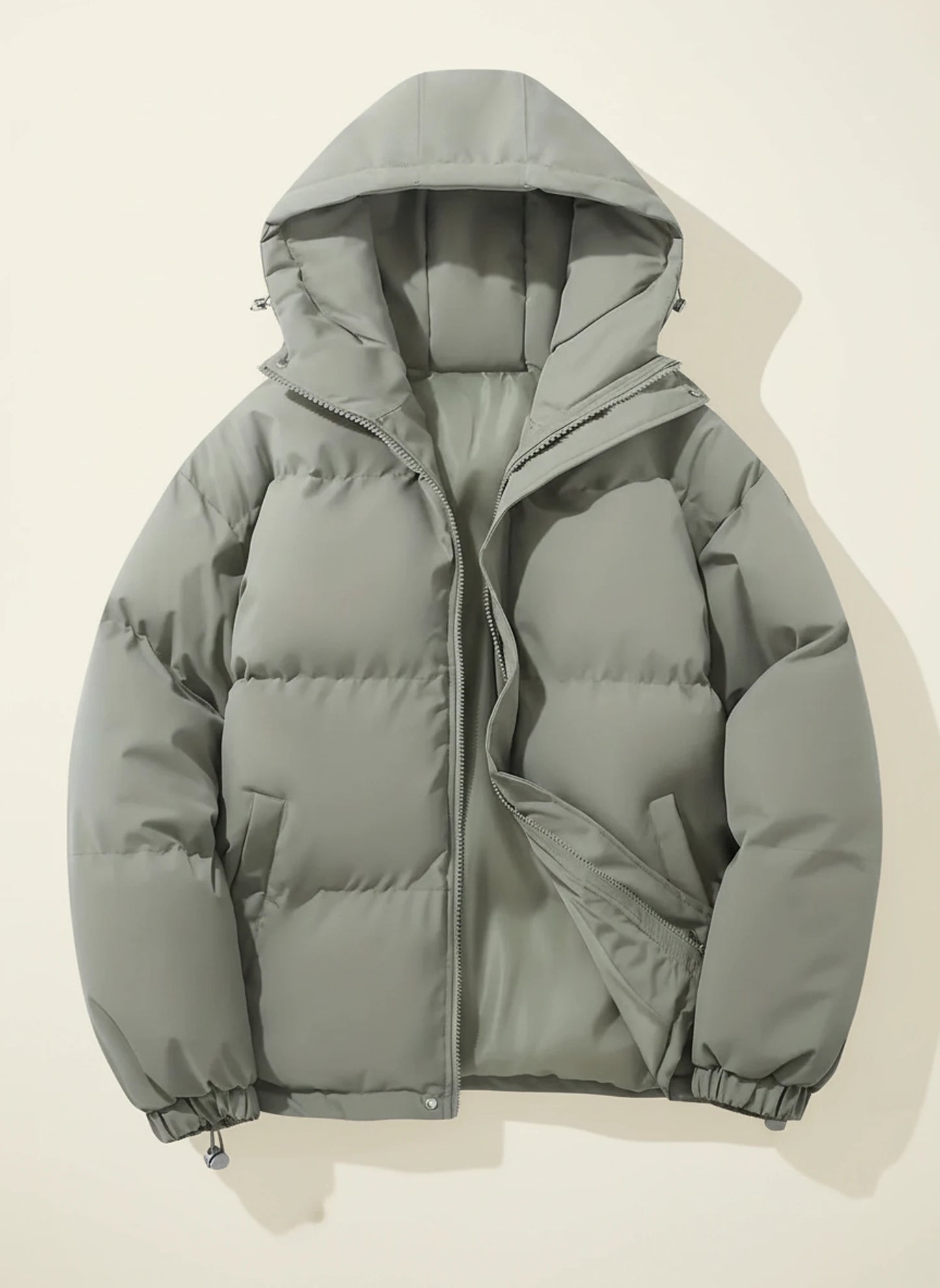 Hooded Puffer Winter Jacket for Women
