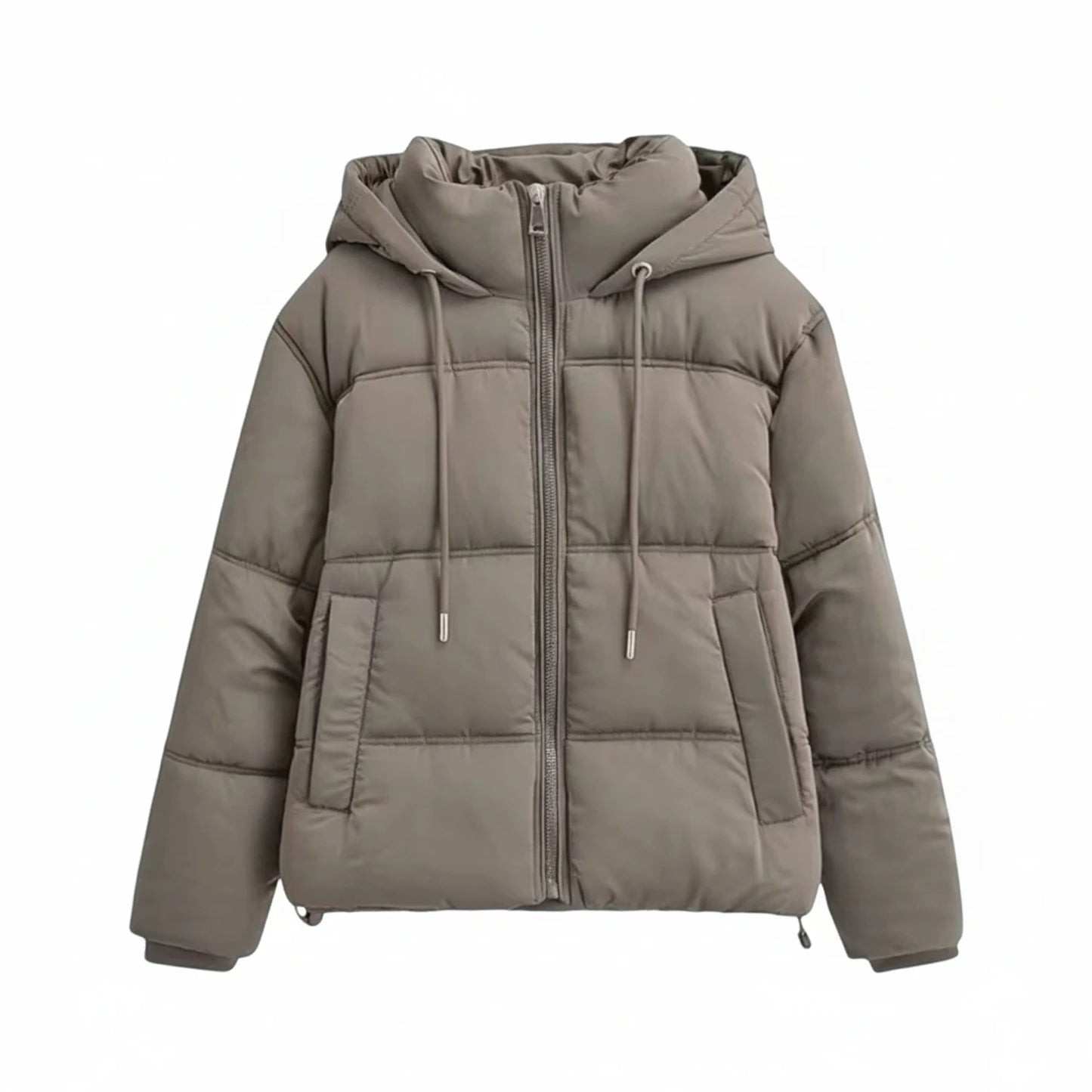 Hooded Winter Puffer Jacket for Women