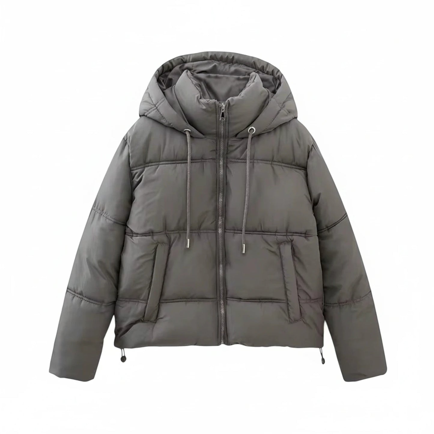 Hooded Winter Puffer Jacket for Women