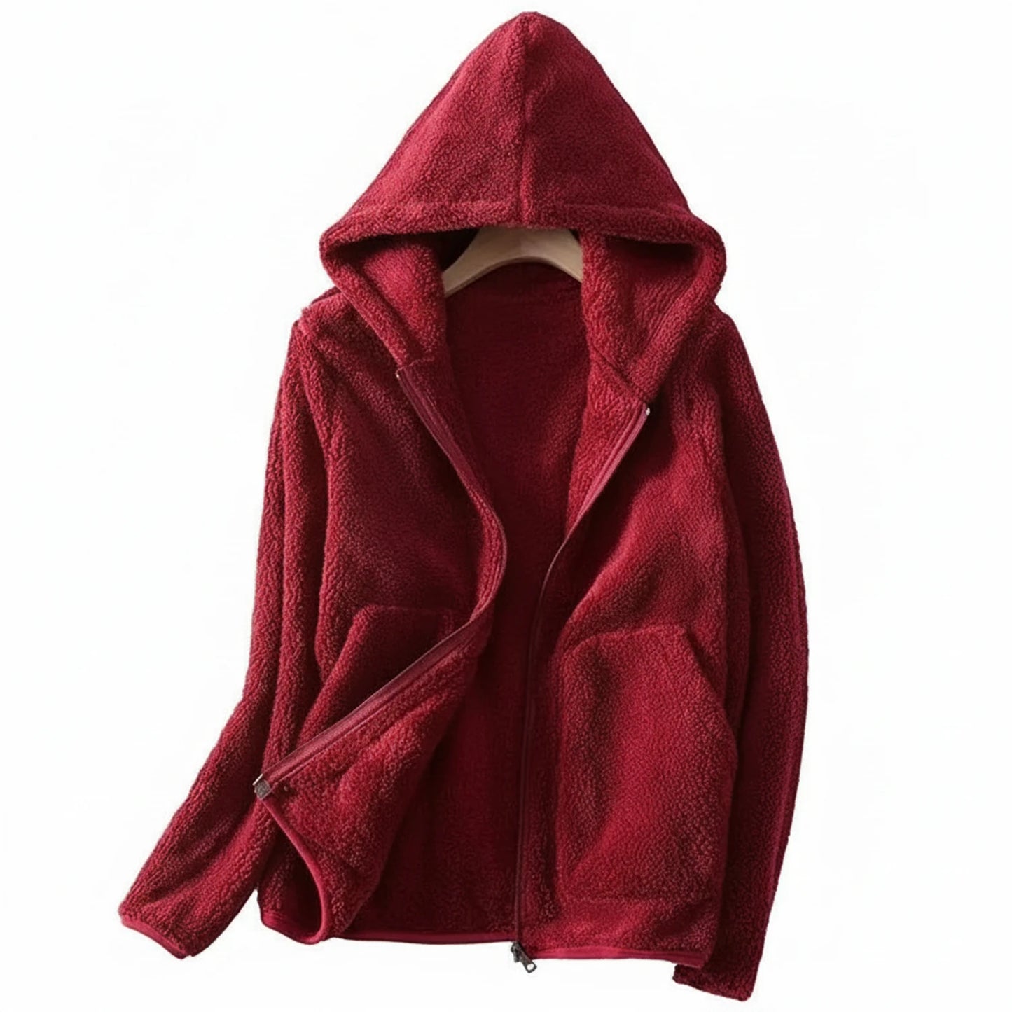 Hooded Warm Fleece Jacket for Women