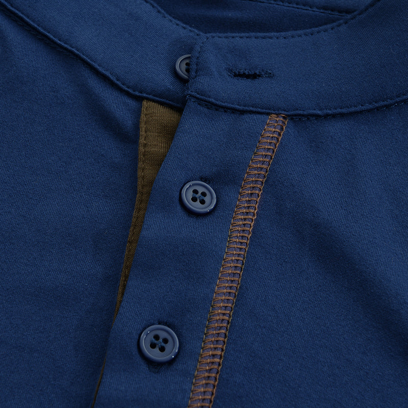 Image of Hudson | Men's Casual Henley T-Shirt