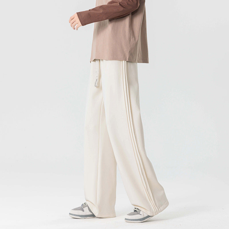 Image of Hudson | Men's Wide Leg Drawstring Casual Pants