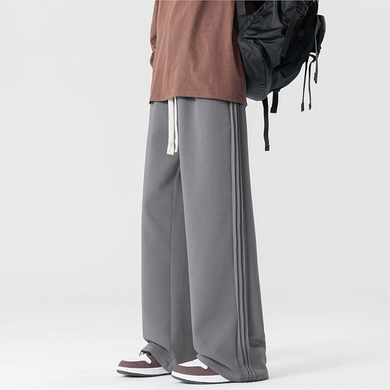 Image of Hudson | Men's Wide Leg Drawstring Casual Pants