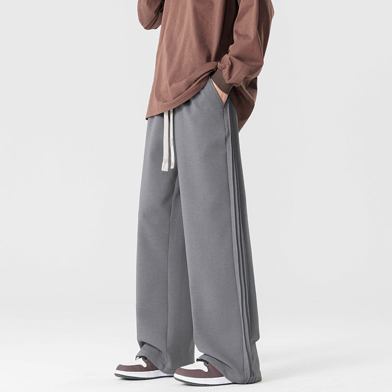 Image of Hudson | Men's Wide Leg Drawstring Casual Pants